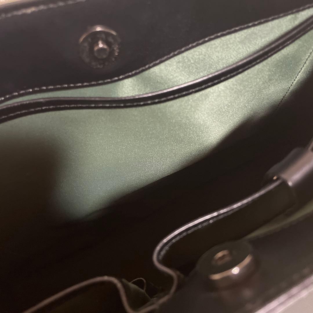 PORTER 黒 レザートートバッグ