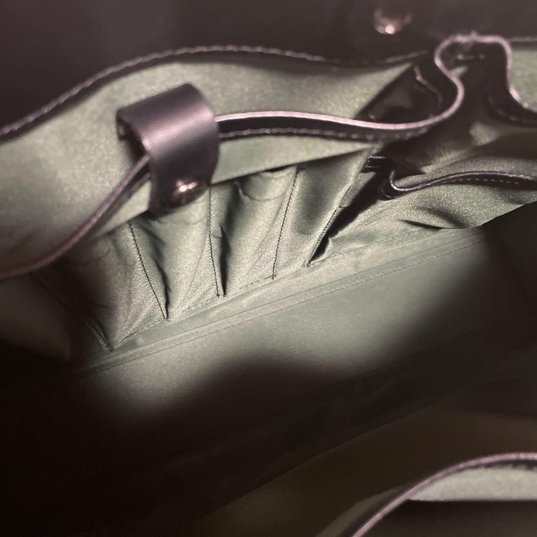 PORTER 黒 レザートートバッグ