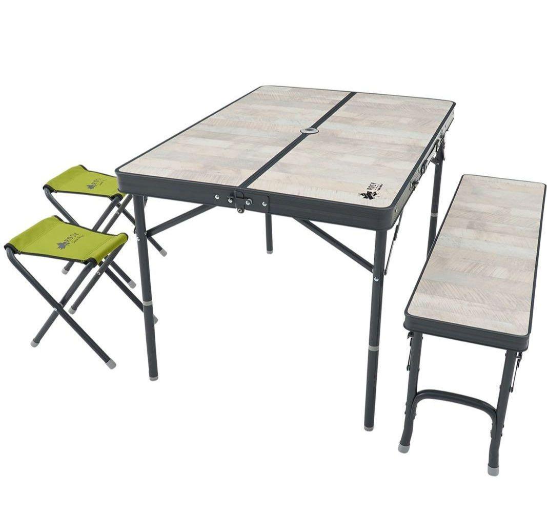 未開封品　ロゴス ROSY ファミリーベンチテーブルセット