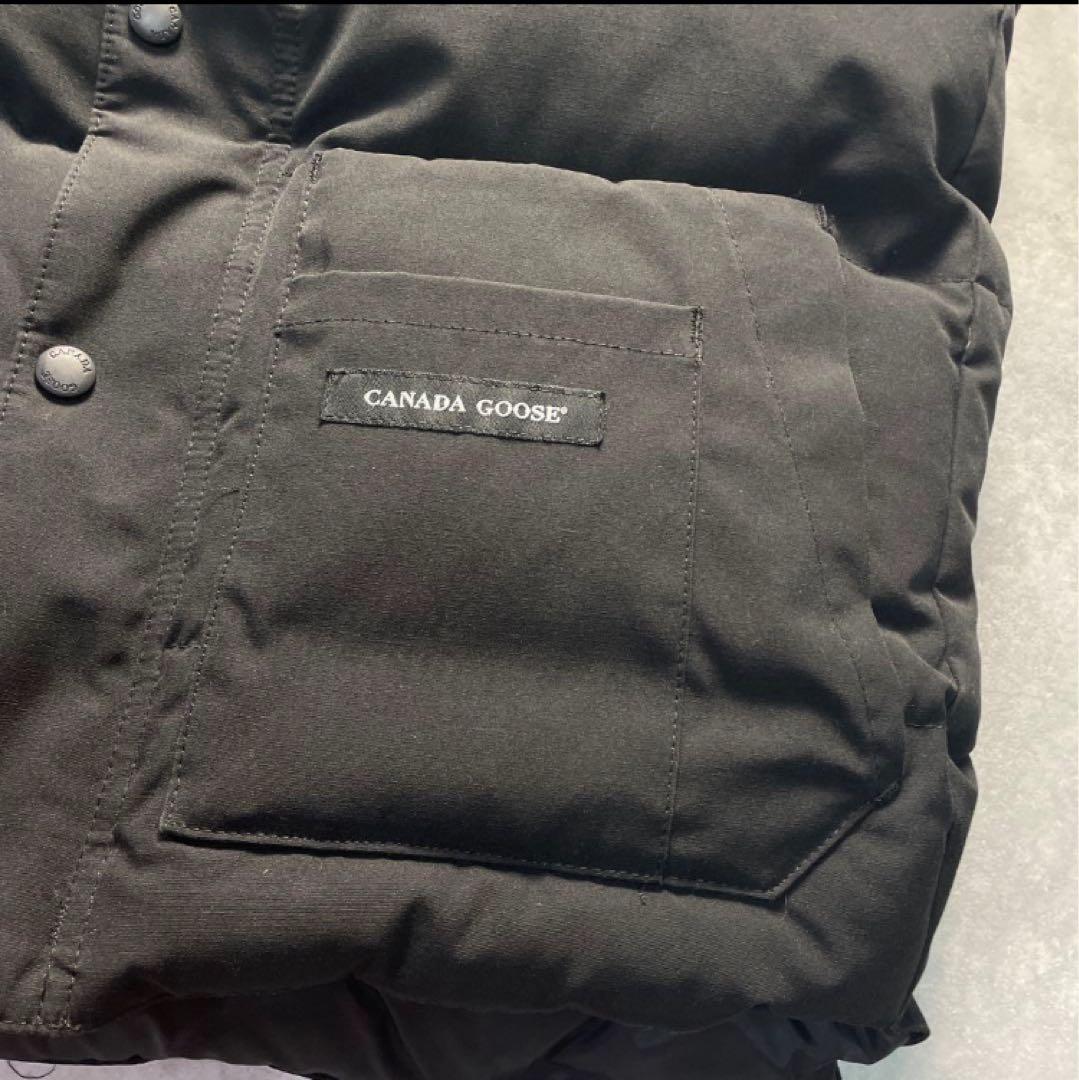  カナダグース フリースタイル ベスト黒製SP