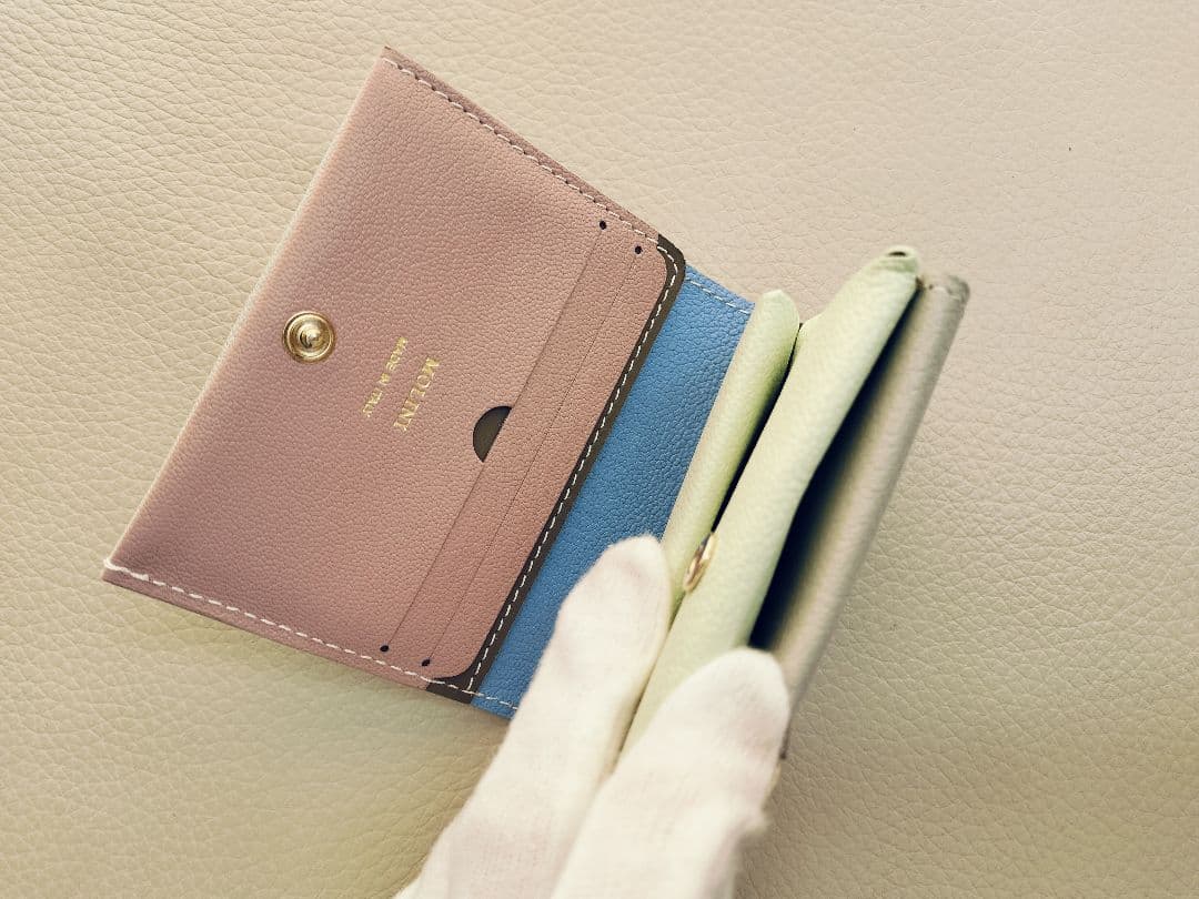 MOLINI 二つ折り財布 イタリア製★ 新品未使用★