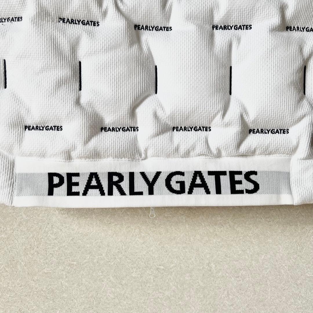 PEARLY GATES 中綿　フルジップベスト　フード付き サイズ4