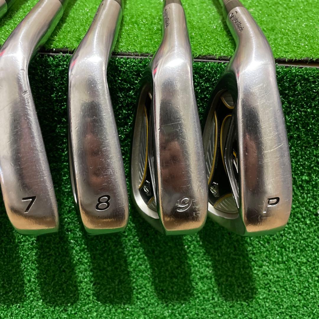 テーラーメイド r7 レフティ アイアンセット 6本 左 nspro950gh