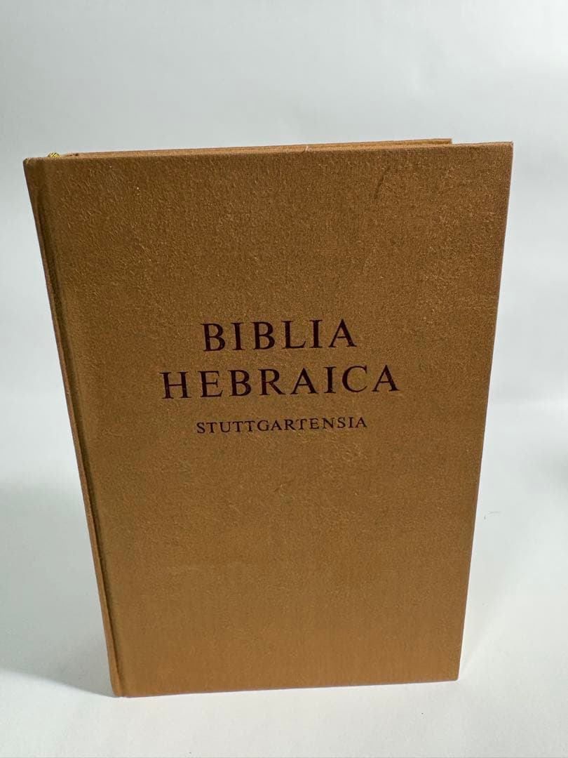 Biblia Hebraica ビブリアヘブライカ　ヘブライ語　聖書