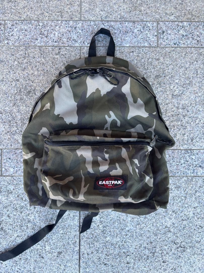 EASTPAK Padded Pak'r カモフラ 迷彩 リュック USA ロゴ