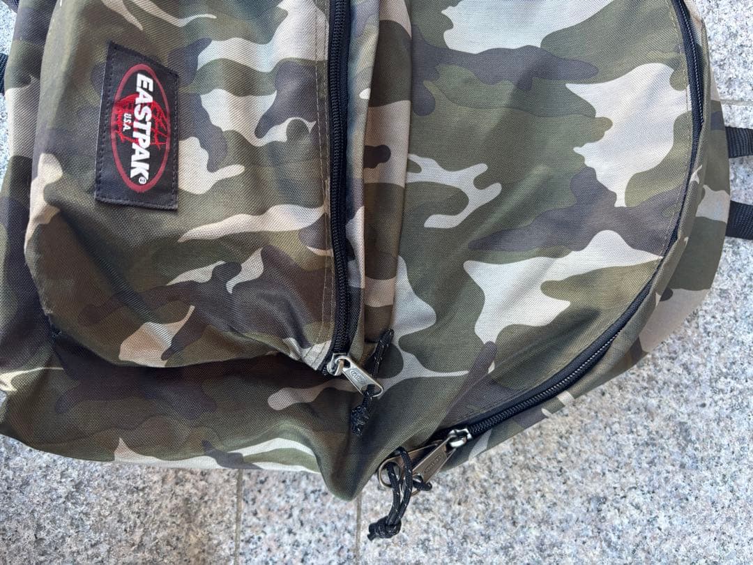 EASTPAK Padded Pak'r カモフラ 迷彩 リュック USA ロゴ