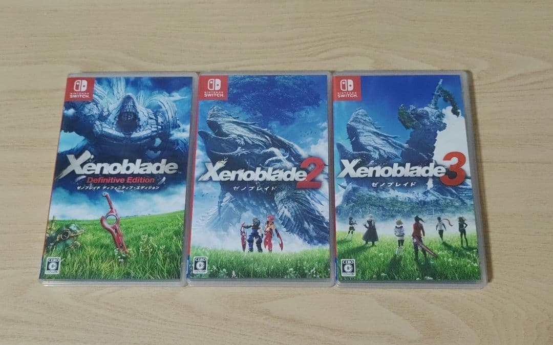 ゼノブレイドDE、2、3 セット売り