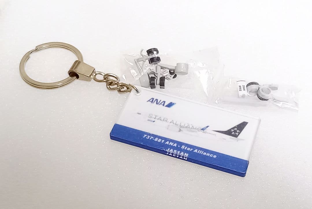 JFOX 1/200 ANA B737-800 JA51AN 完成品