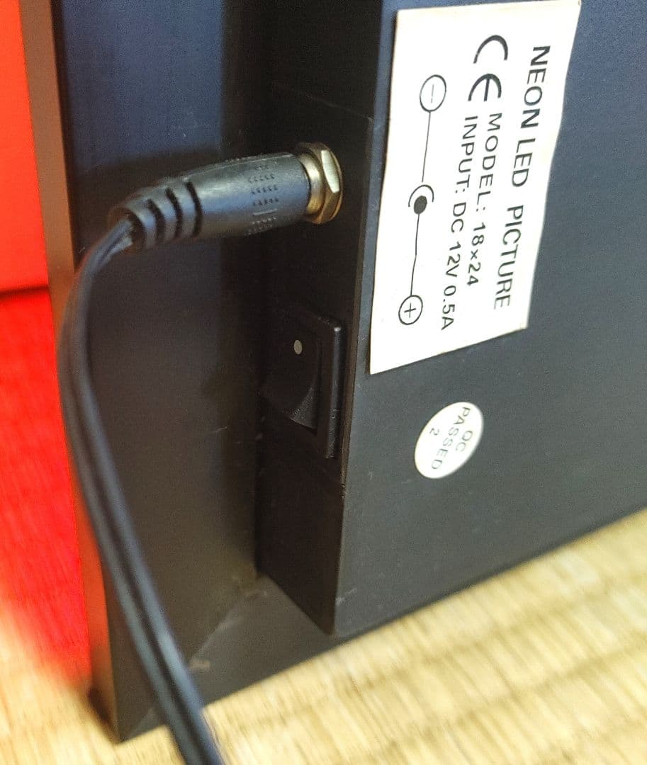 【希少】Java Dreams ネオンLEDライト壁掛け　レア　レトロ