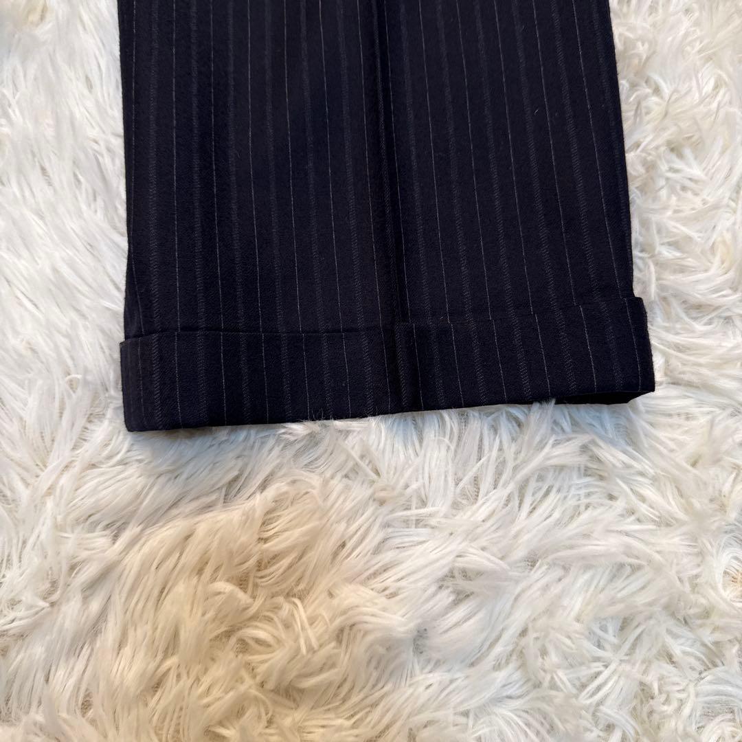 【美品】バーバリーロンドン ダブル スーツセットアップ ストライプ　A6