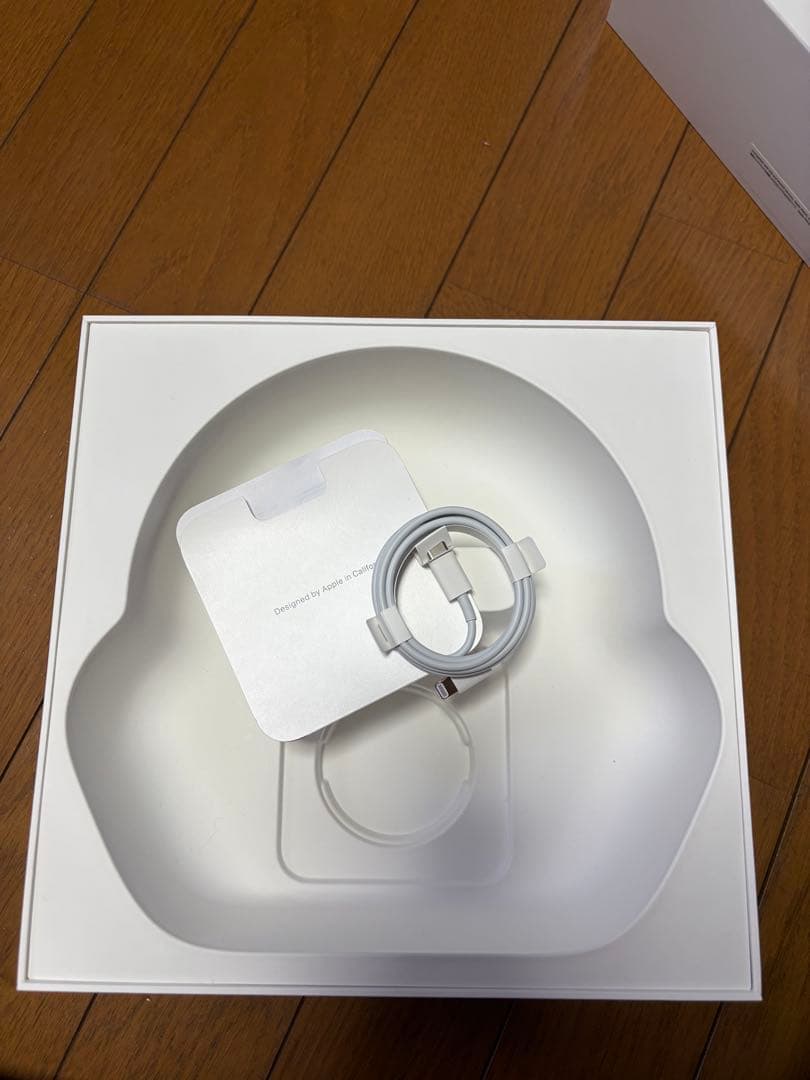 【正規品】AirPods Max スペースグレイ 本体 元箱と新品充電器付き