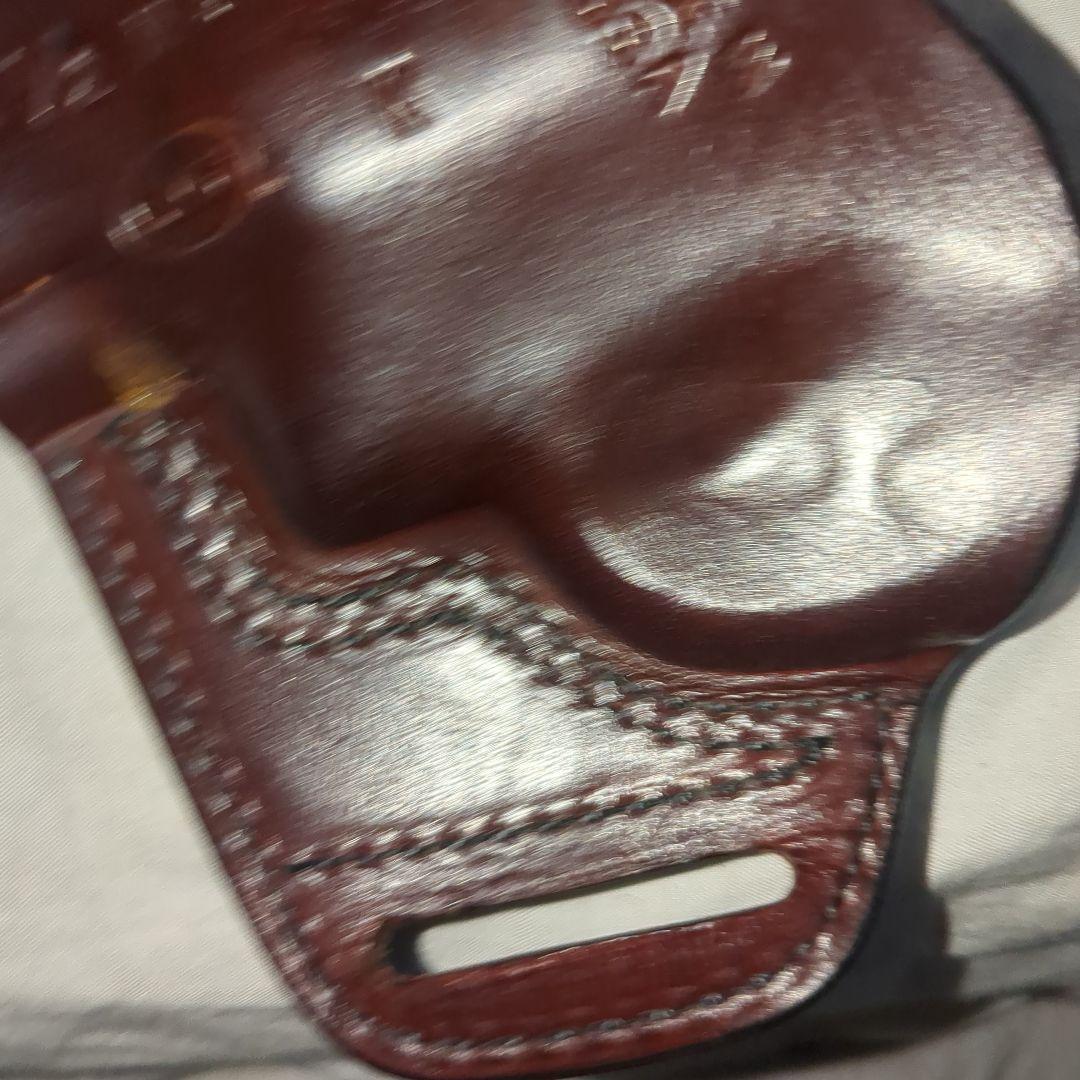 MITCH ROSEN Kフレームリボルバー用　本革レザーホルスター　実物