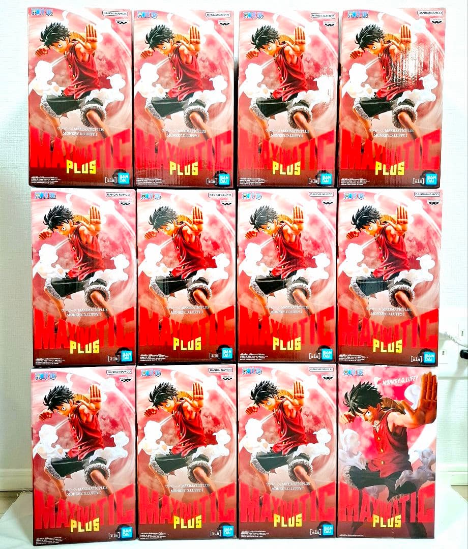 MAXIMATIC PLUS　モンキー・D・ルフィ　フィギュア　１２体セット