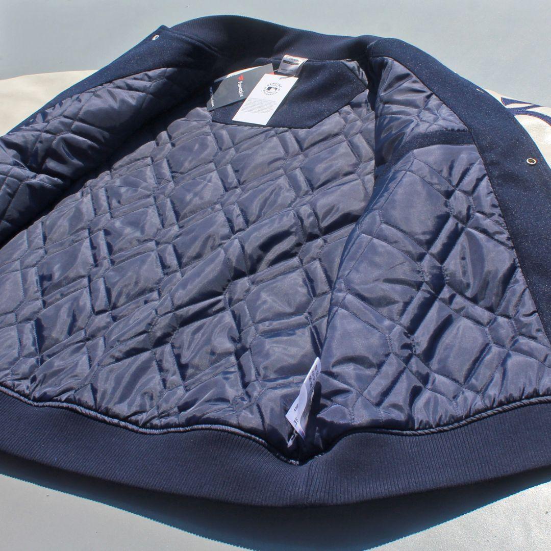 【未使用品・XL】MLB◎NYヤンキース◎メルトン スタジアム ジャケット