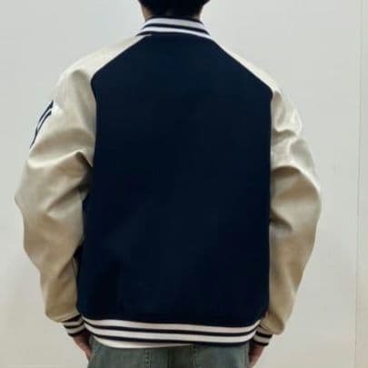 【未使用品・XL】MLB◎NYヤンキース◎メルトン スタジアム ジャケット