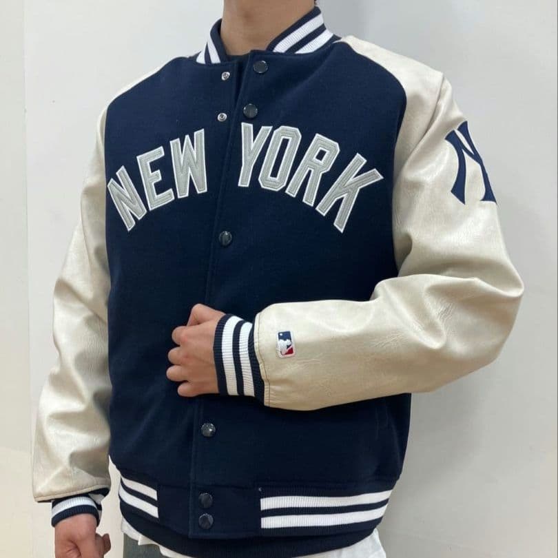 【未使用品・XL】MLB◎NYヤンキース◎メルトン スタジアム ジャケット