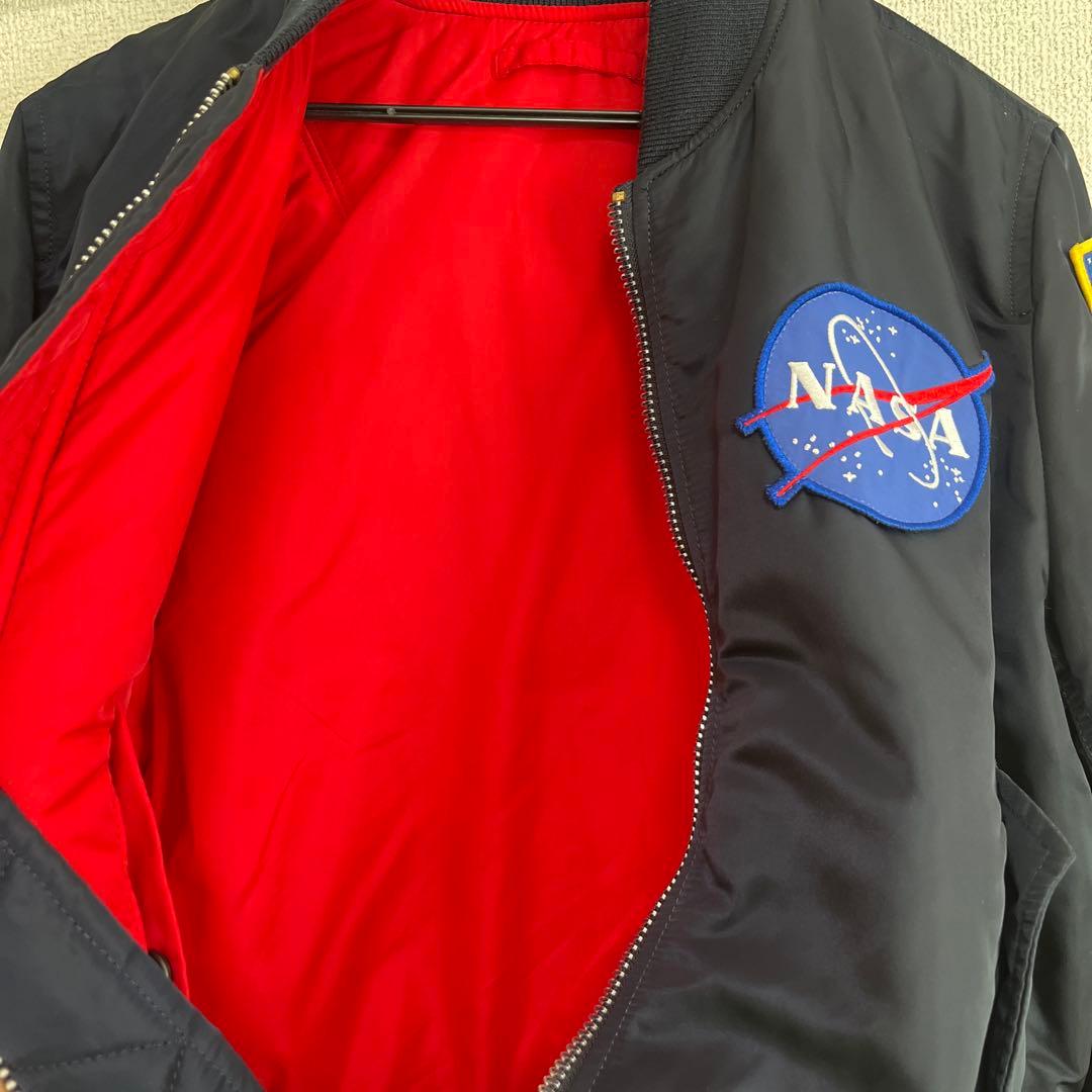 alpha industries　NASA アポロ MA-1ジャケット