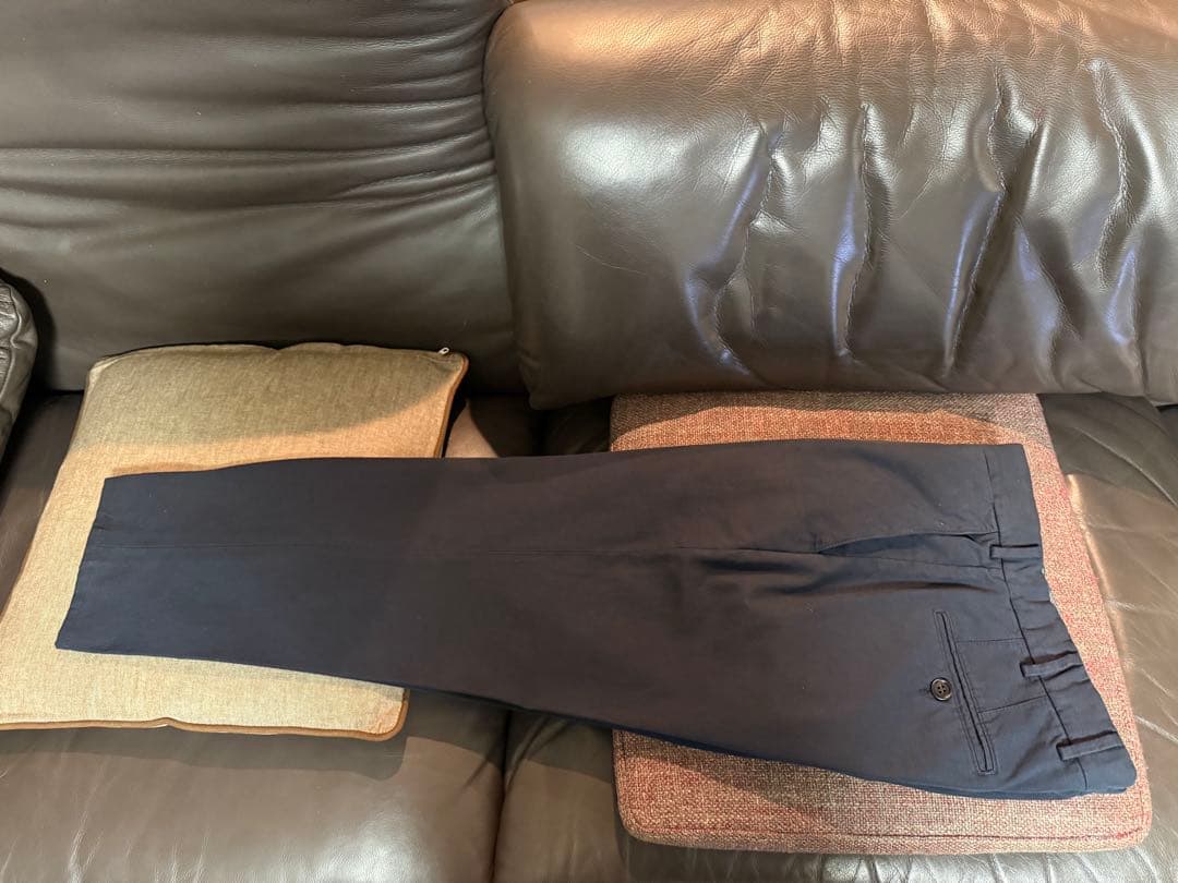 Brunello Cucinelliコットンギャバジントラウザーズ48