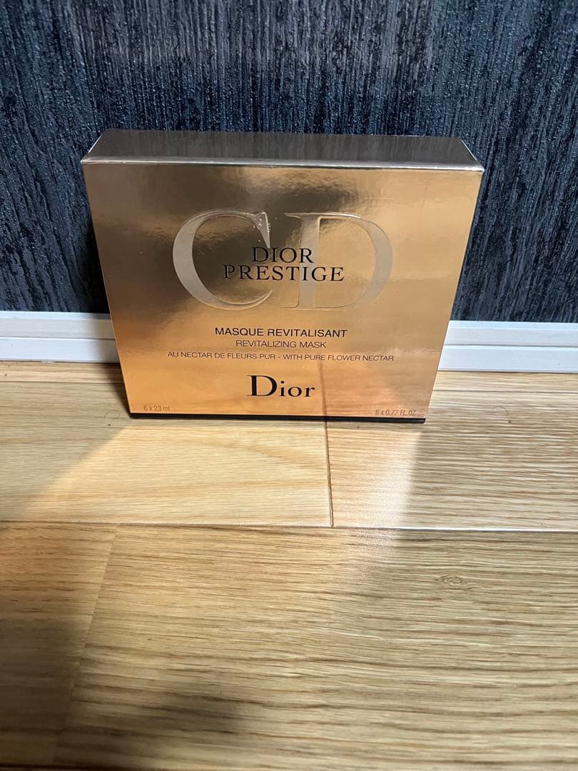 新品未使用　Dior prestaige マスク　６枚
