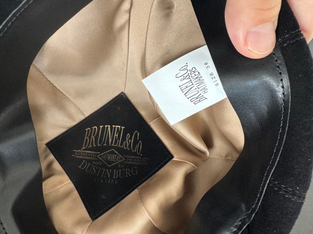 【備品】BRUNEL&Co.HATMAKERSキャスケット