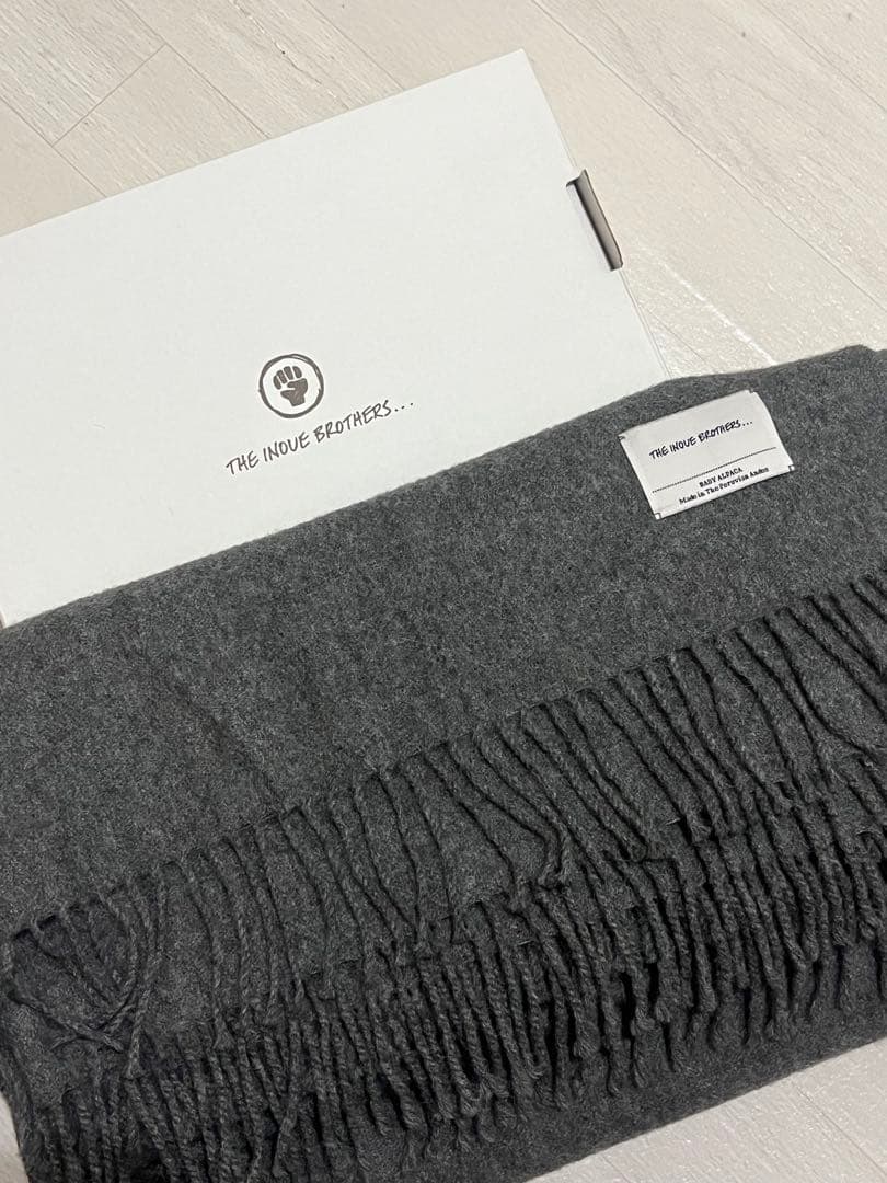 THE INOUE BROTHERSBrushed Scarf アルパカマフラー