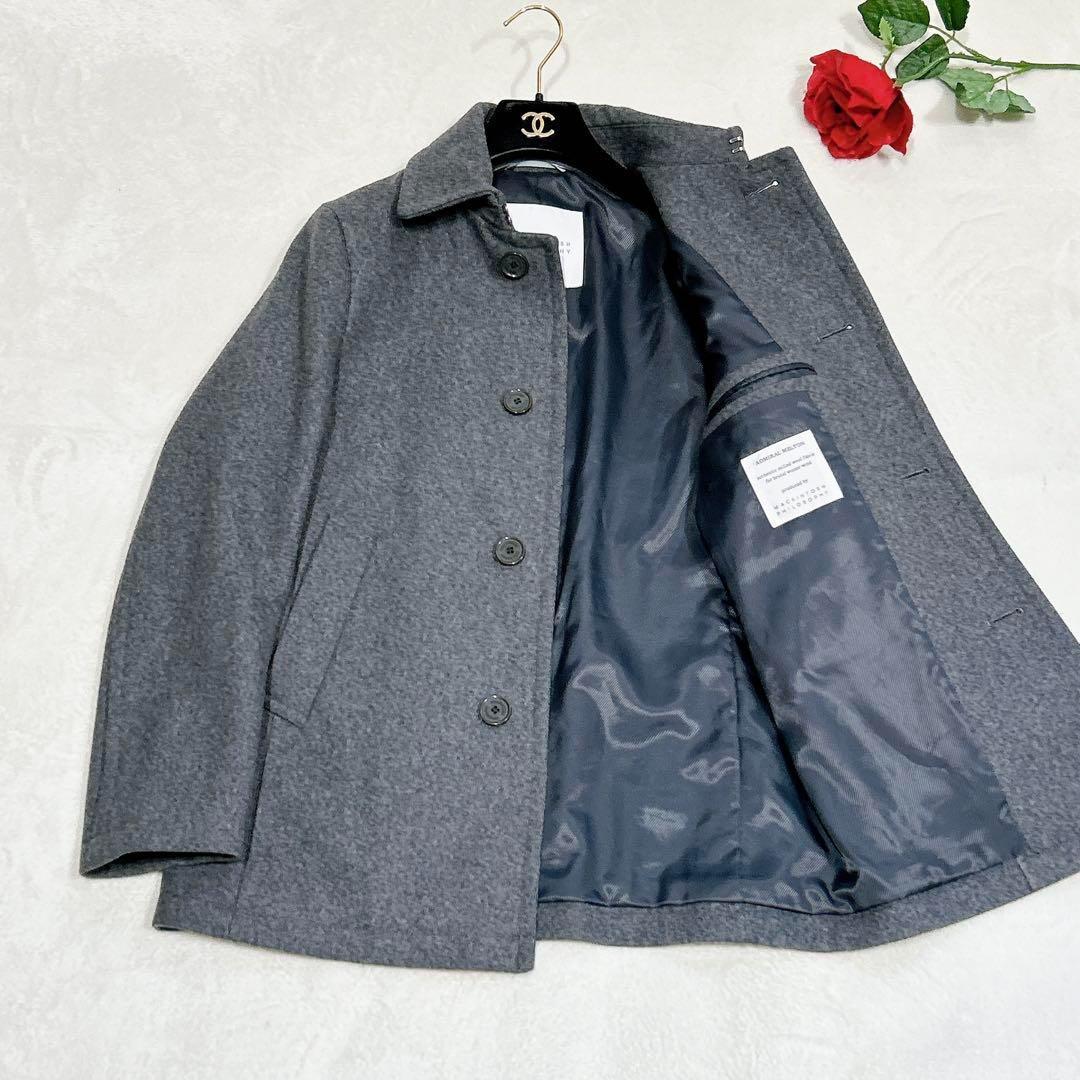 新品同様✨　マッキントッシュ　ピーコート　ウール　グレー 36 メンズ