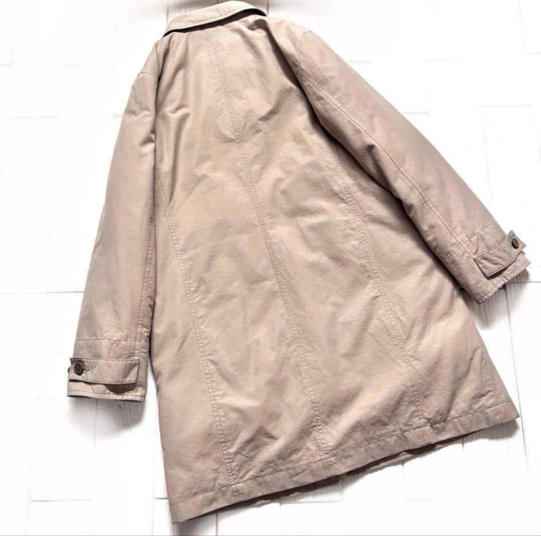 MHL. ダウンライナー付　ステンカラーコート　size1