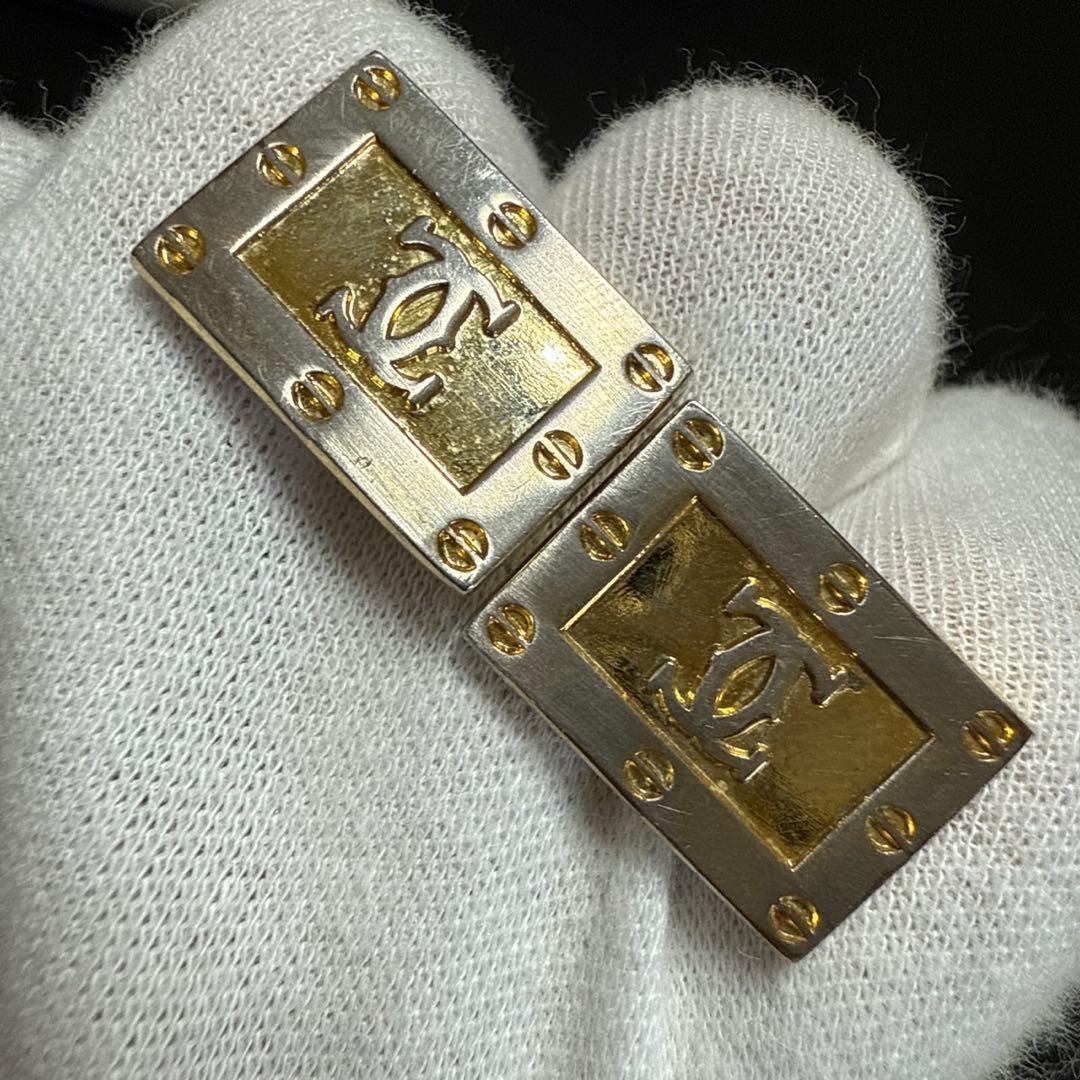 Cartier カルティエ　ビンテージカフス　ゴールド/シルバー　美品