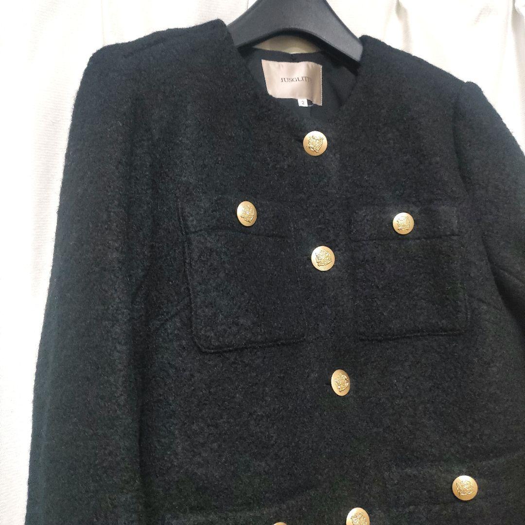 【極美品】JUSGLITTY ブークレジャコット