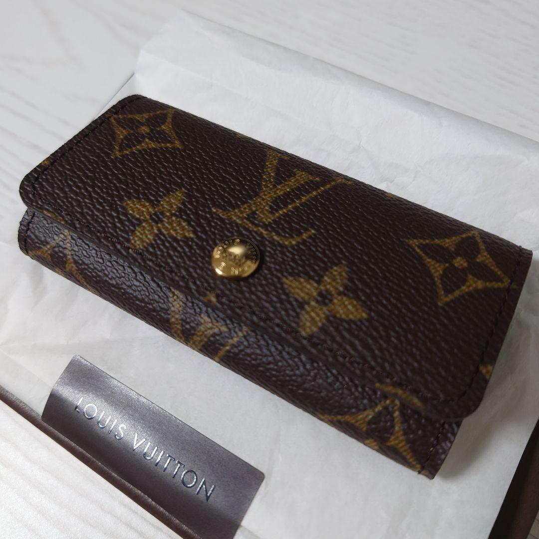 ルイヴィトン モノグラム キーケース ミュルティクレ4 未使用品