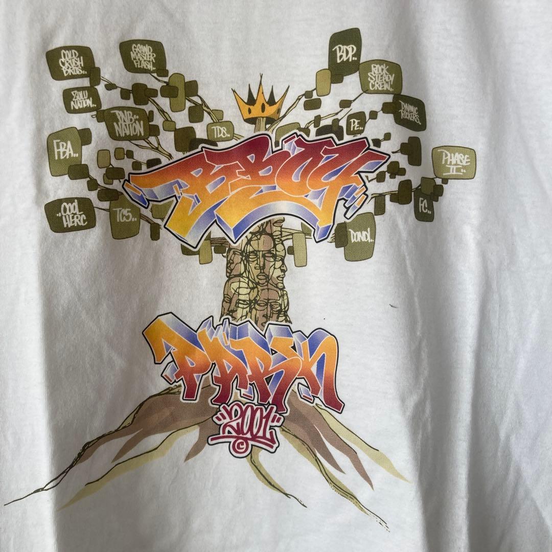 B-BOY PARK 2001 記念TシャツPNB NATION XL