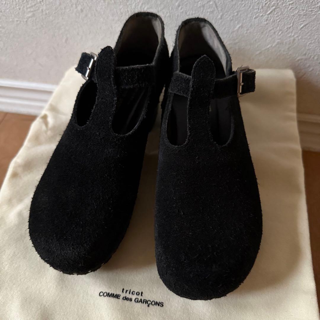 コムデギャルソントリコ 革靴 サボ 23cm