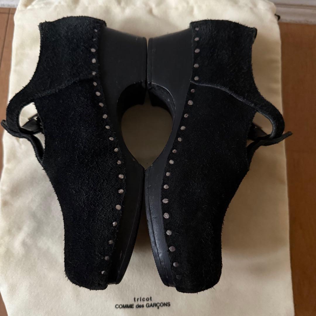 コムデギャルソントリコ 革靴 サボ 23cm