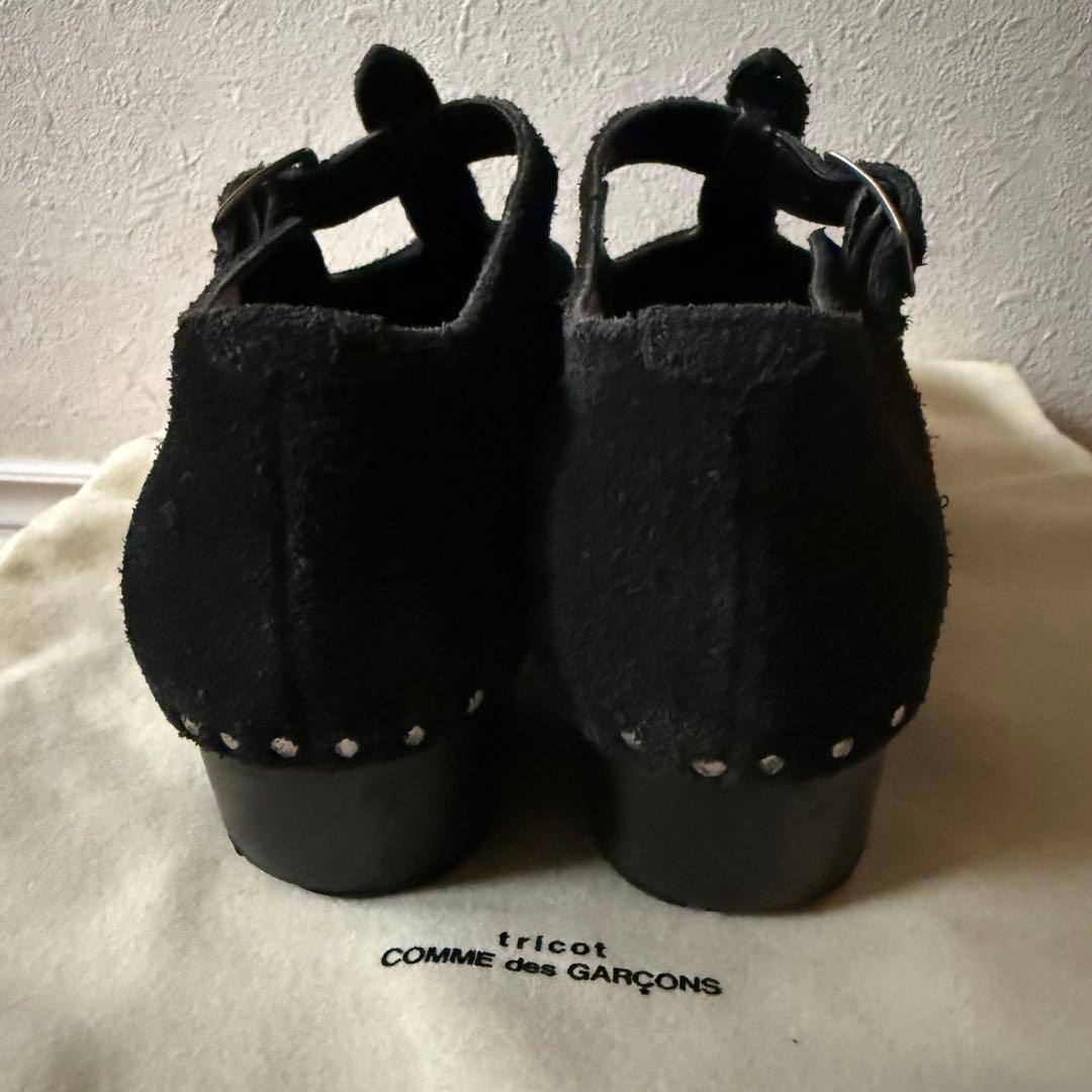 コムデギャルソントリコ 革靴 サボ 23cm
