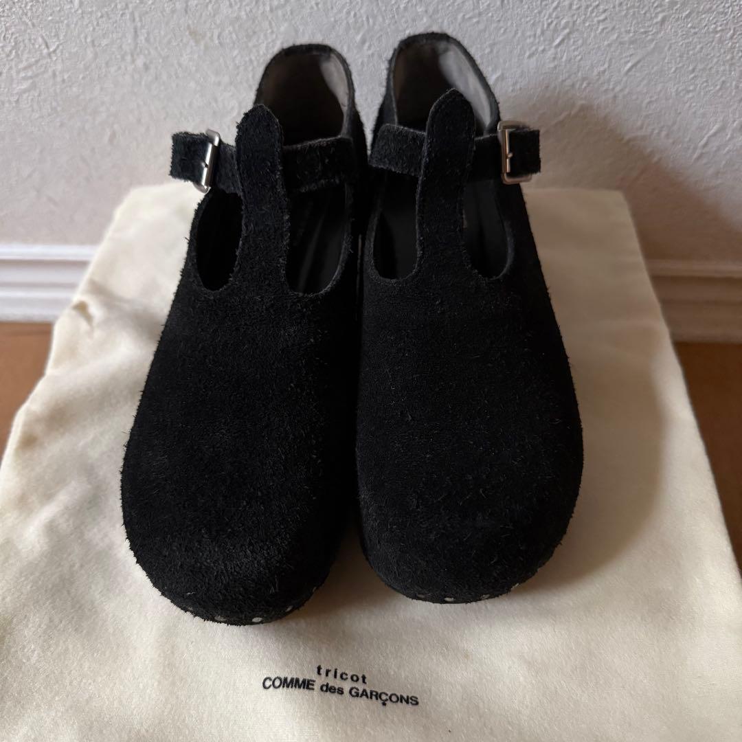 コムデギャルソントリコ 革靴 サボ 23cm