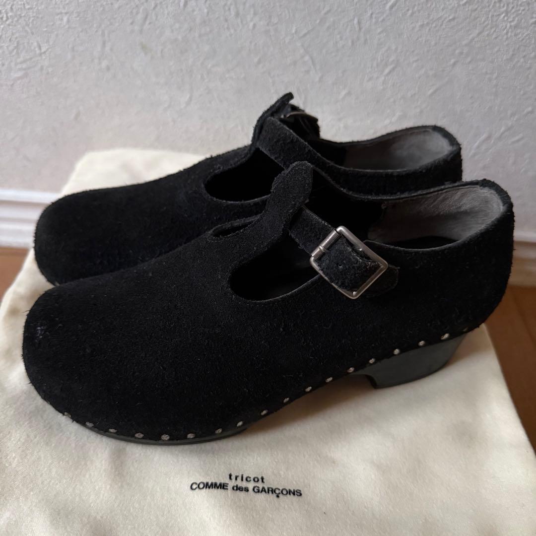 コムデギャルソントリコ 革靴 サボ 23cm