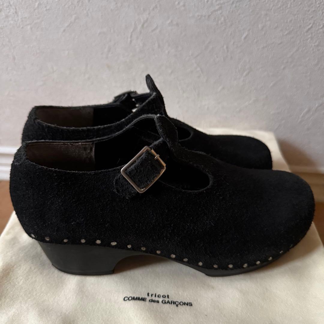 コムデギャルソントリコ 革靴 サボ 23cm