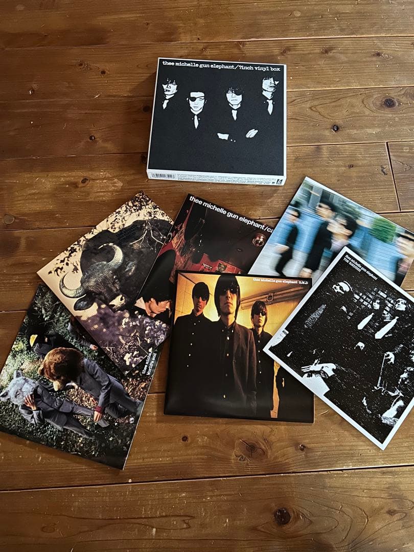 ミッシェルガンエレファント7inch vinyl box レコード　未再生