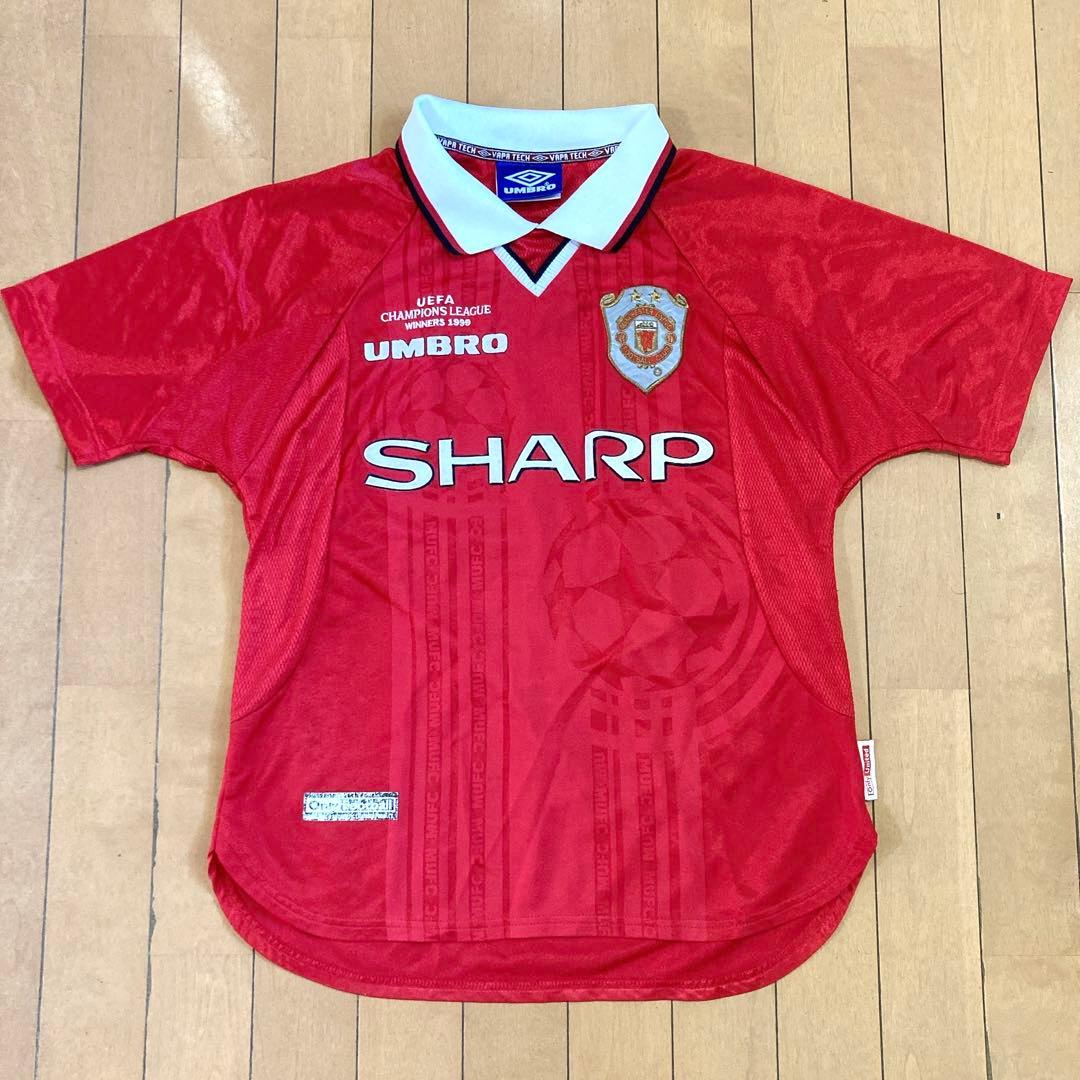 【激レア】90s UMBRO アンブロ マンチェスターユナイテッド優勝記念シャツ