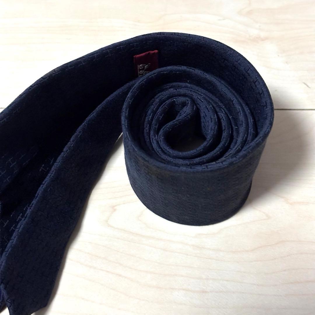 【超人気 】HERMES エルメス　ファソネ　ネクタイ　H柄　H織