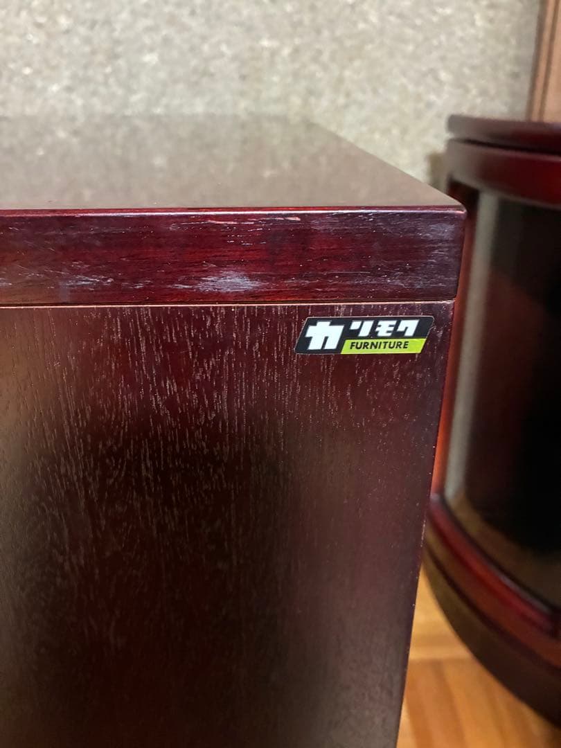 【Kodo】 karimoku カリモク キャビネット アンティーク①