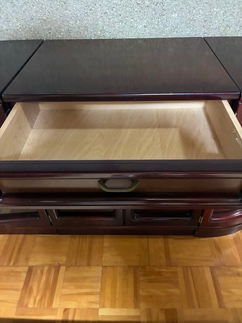 【Kodo】 karimoku カリモク キャビネット アンティーク①