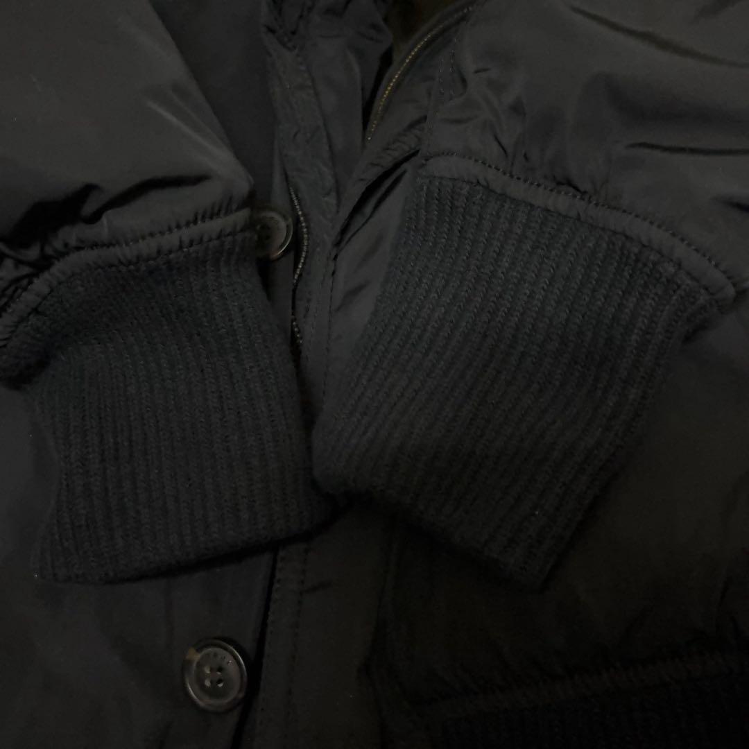 未使用級 DIESEL フライトジャケットN-2B ブラック Mサイズ