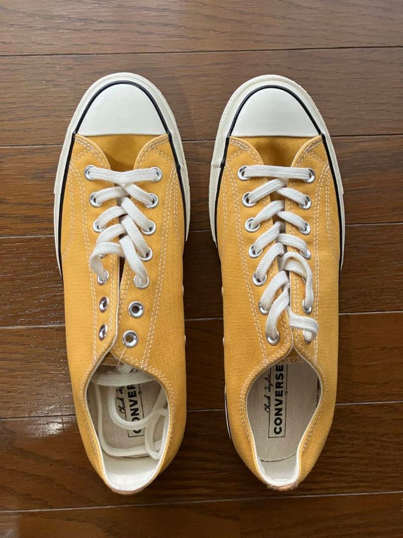 期限1/14(水) CONVERSE CT70 OXイエロー28.5cm