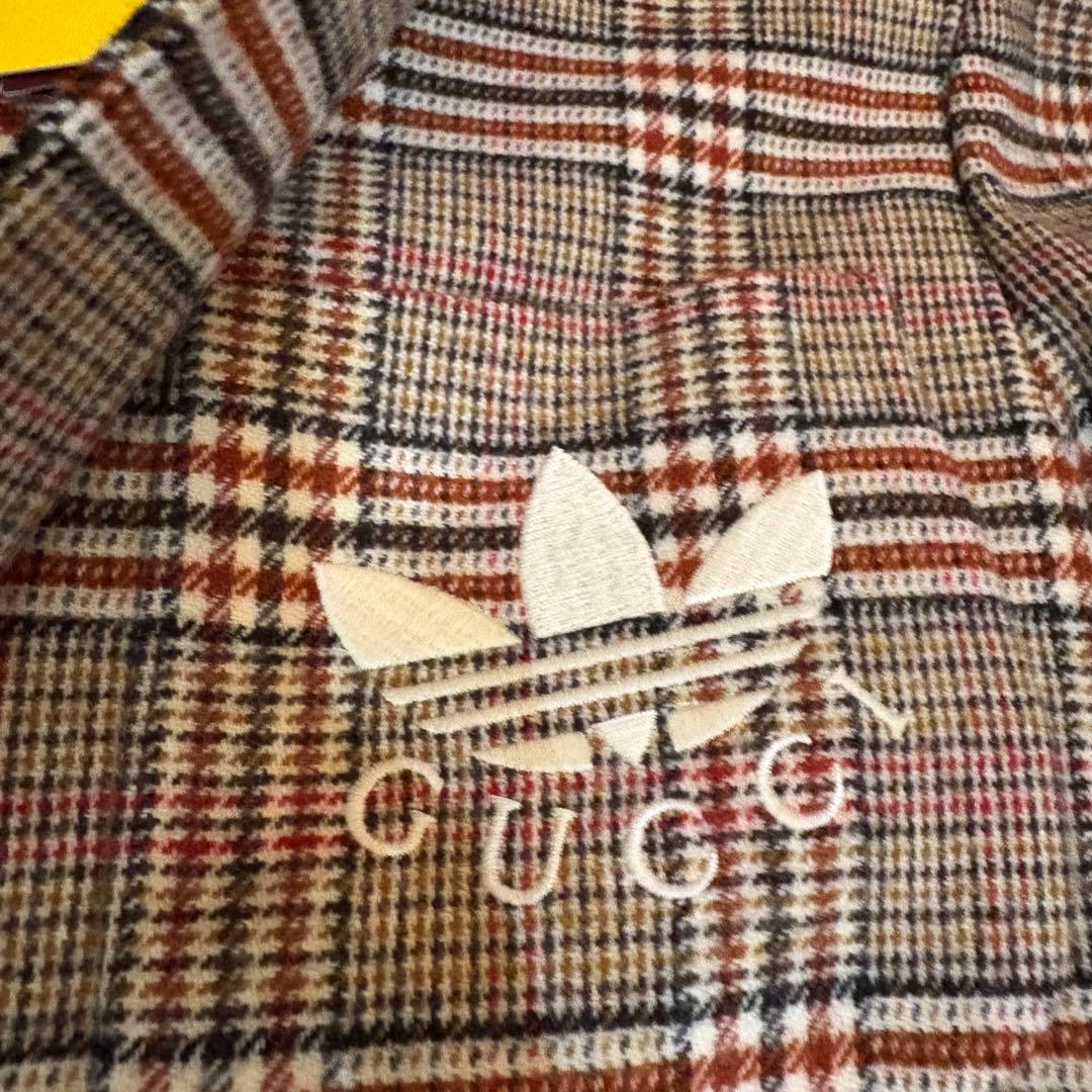 【タグ付き】GUCCI グッチ アディダス 金ボタン　ダブル　ジャケット