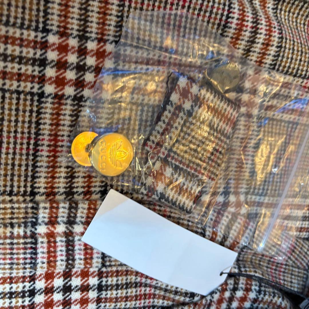 【タグ付き】GUCCI グッチ アディダス 金ボタン　ダブル　ジャケット