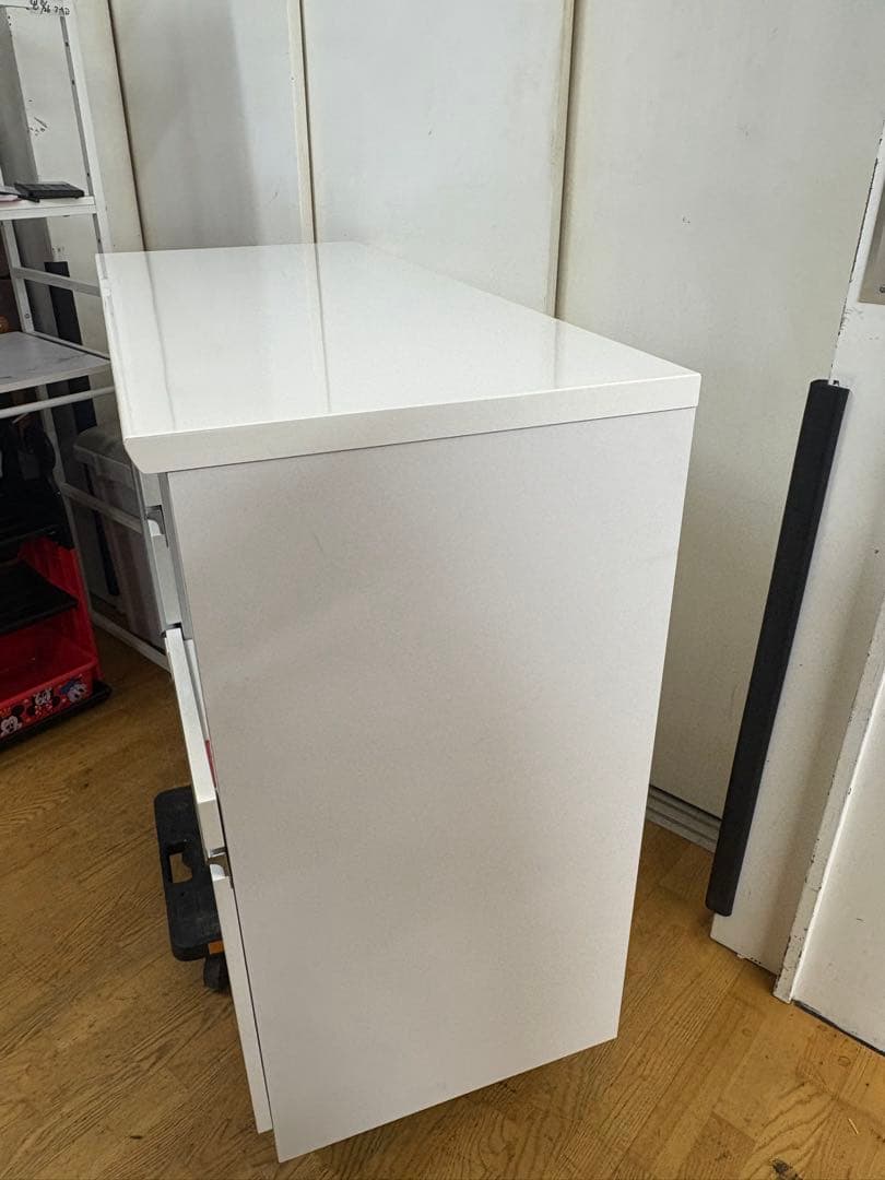 M068 ニトリ キッチンカウンター 幅1200mm ホワイト