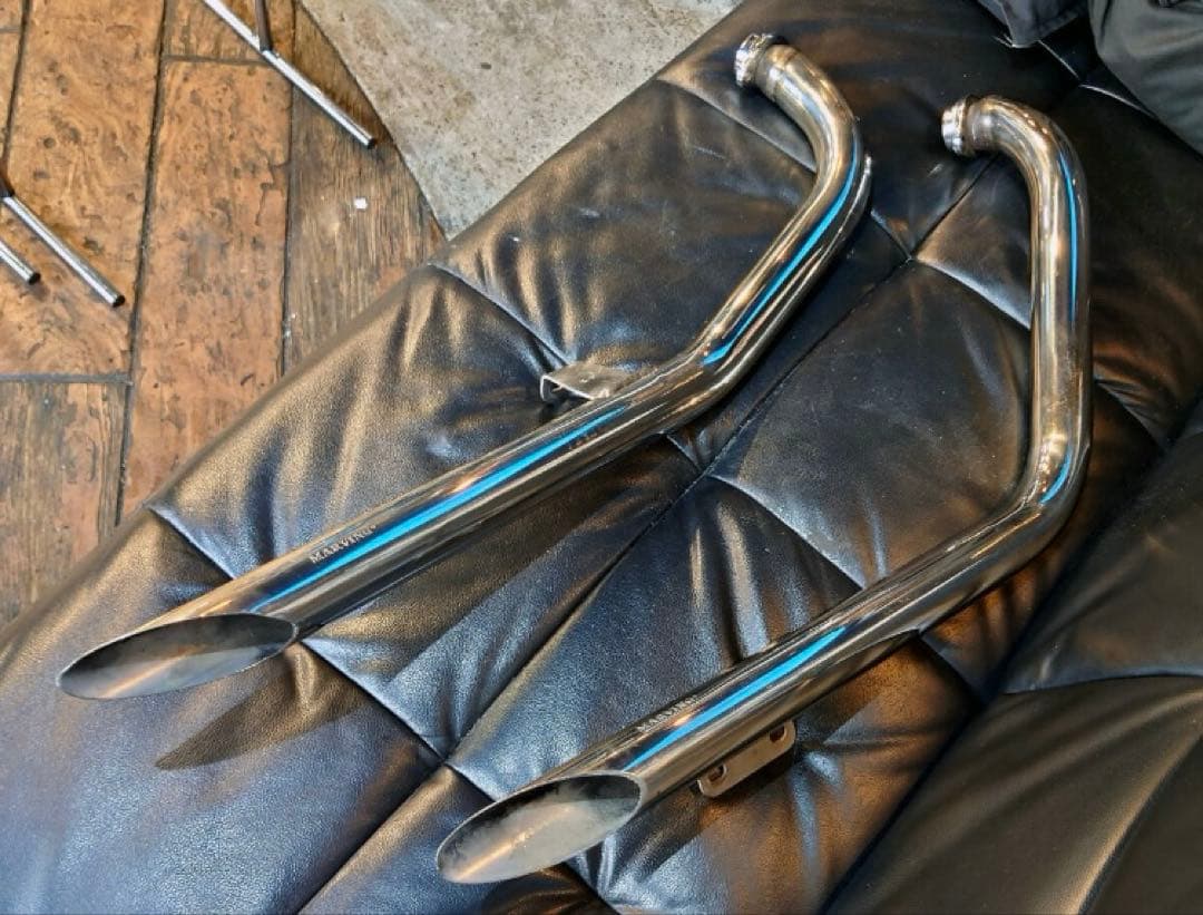 バルカン400 ドラッグパイプマフラー