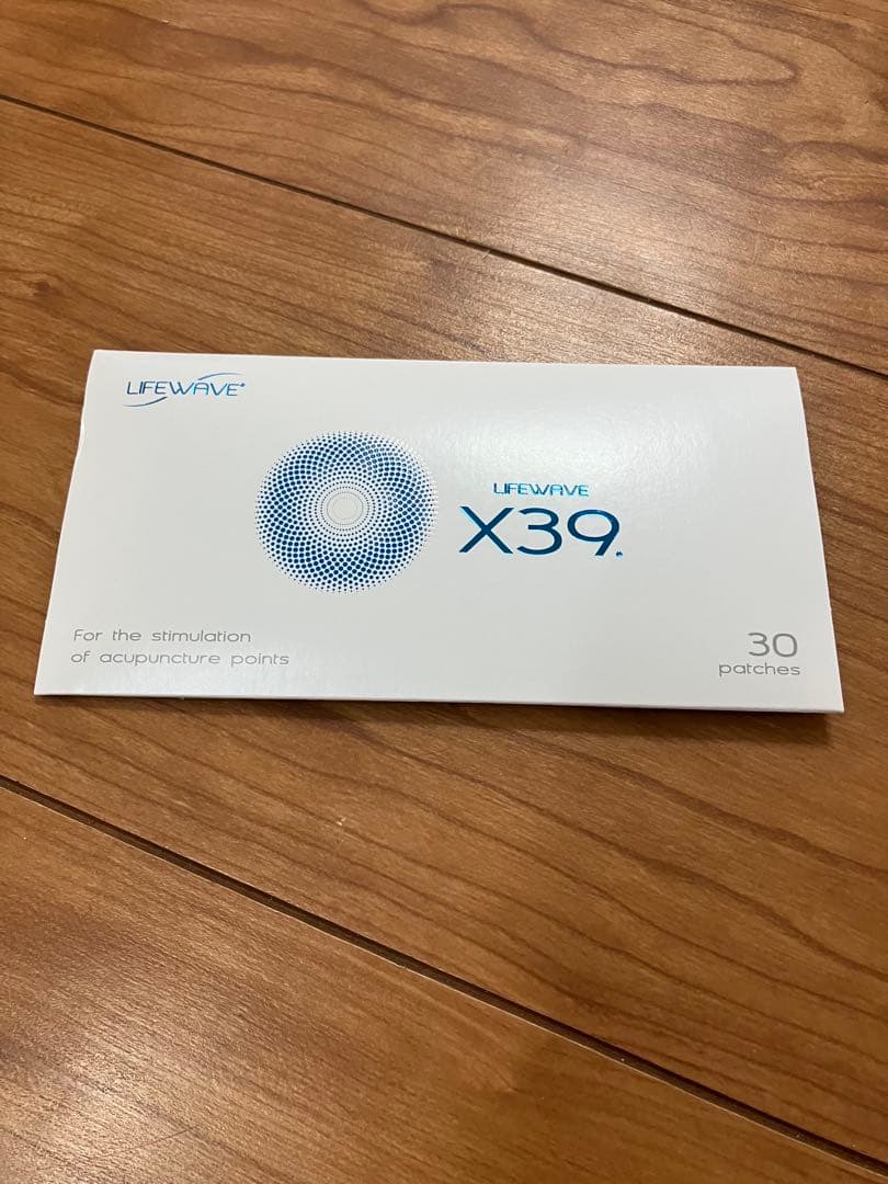 ライフウェーブ LifeWave X39 30枚 新品未開封