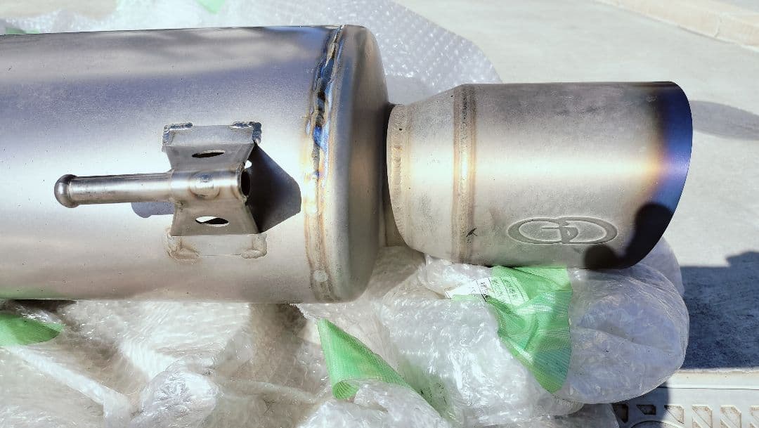 レガシィ BE ガナドール バーテックスチタン マフラー GD-736